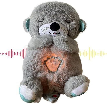 Breathing teddy bear with magical sound to your loved one