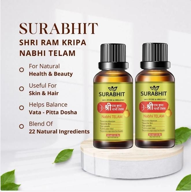 Surabhit Ayurvedic Ramban Multi-Benefit Nabhi Oil