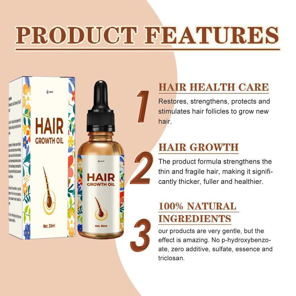 Hair Growth Oil 60ml Pack of 2